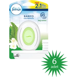 Hava Ferahlatıcı Banyo Oda Kokusu Dağ Esintisi 6'lı