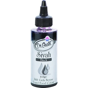 Dr. Gusto  Sıvı Gıda Boyası 115 gr Siyah