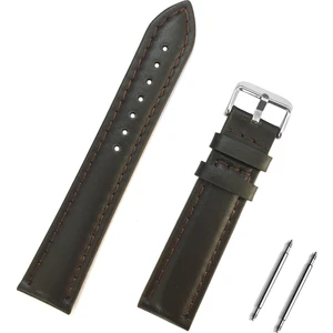 Chrono Deri Büyük Boy Uzun L Beden Saat Kayışı - Kordonu 24 mm