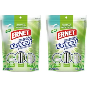 Temizlik İçin Karbonat 1,5 kg 2'li