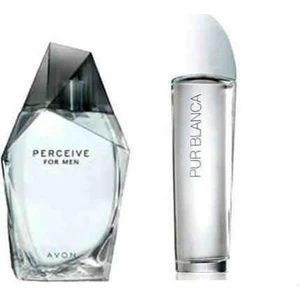 Perceive 100 ml Erkek Edt+Avon Purblanca 50 ml Kadın Edt 2li Set