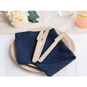 Madame Coco Darel 10'lu Bıçak Seti - Soft Bej