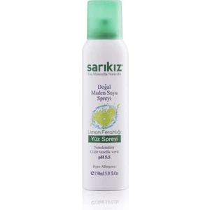 Doğal Maden Suyu Spreyi 150 ml Limon Ferahlığı ve Cilt Arındırıcı Etkisi