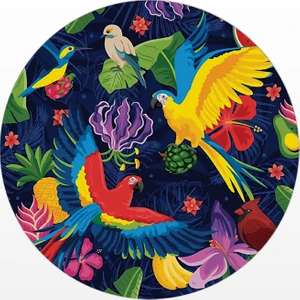 İyi Fikirler Papağan Desenli Mouse Pad