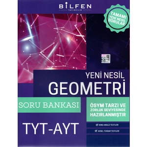 Bilfen Yayınları 12. Sınıf TYT-AYT Nesil Geometri Soru Bankası