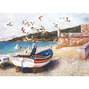 1000 Parça Puzzle Kayıkçı