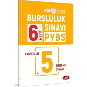 Editör Yayınları 6. Sınıf Bursluluk 5 Deneme Sınavı (İOKBS-PYBS)