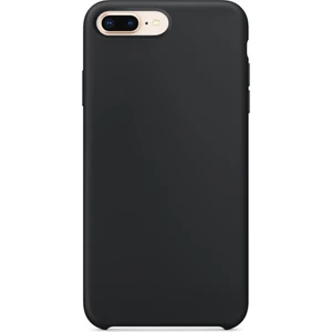 Apple iPhone 7 Plus Kılıf Lansman Görünüm Silinebilir Silikon Siyah