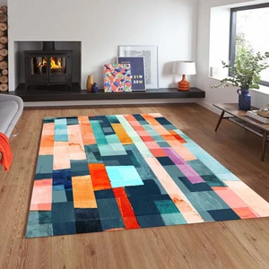 Özel Tasarım Dekoratif Kaymaz Taban Yıkanabilir Trend Halı 80 x 120 cm