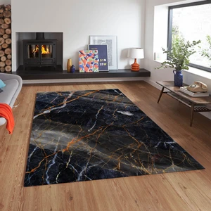 Dekoratif Özel Tasarım Kaymaz Taban Yıkanabilir Halı 80 x 50 cm