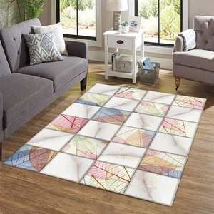 Dekoratif Özel Tasarım Kaymaz Taban Yıkanabilir Halı 80 x 150 cm