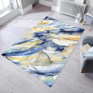 Dekoratif Özel Tasarım Kaymaz Taban Yıkanabilir Halı 80 x 50 cm