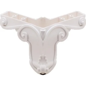 Aslan Ayak Beyaz 12 cm 4'lü