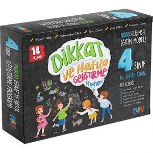 Dikkat ve Hafıza Geliştirme Programı 4. Sınıf - Oktay Aydın