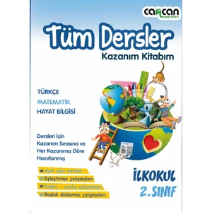 Cancan Yayınları 2.sınıf Tüm Dersler Kazanım Kitabım