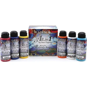 Acrylic Pouring Effect Medium 6'lı Set