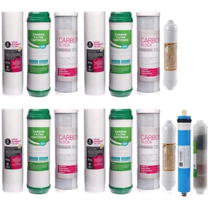 Su Arıtma Cihazı 2 Yıllık Full Filtre Seti 16 Adet Filtre Vontron Membranlı Tam Takım