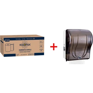 21 cm Hareketli Havlu 5 kg + Rulopak 21 cm Havlu Makinesi - Füme