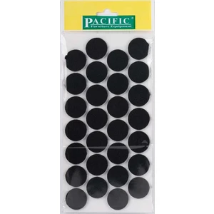 Pacific Masa Sandalye Keçe Siyah 28 mm