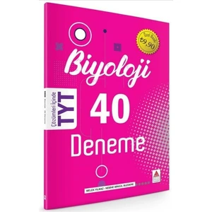 Delta Kültür Yayınevi Delta Tyt Biyoloji 40 Denemeyeni - Melek Yılmaz