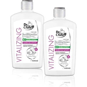 Dr. C. Tuna Vitalizing Sarımsaklı Şampuan 500 ml x 2