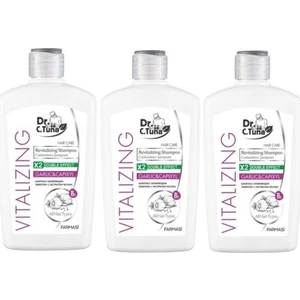 Dr. C. Tuna Vitalizing Sarımsaklı Şampuan 500 ml 3'lü
