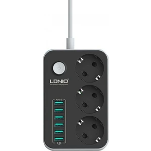 SE-3631 SE3631 Power Socket Usbli 3'lü Priz