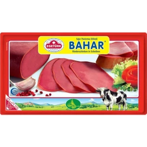 Bahar Sığır Eti Dilimli Pastırma 100 gr