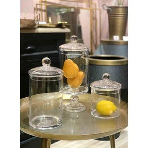 The Mia Cam Kapaklı Kavanoz 12 x 25 cm