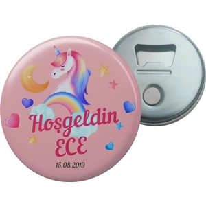 Grafilli Design 013 Hoşgeldin Bebek Magnet Açacak - 10 Adet