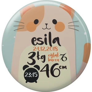 Grafilli Design 04 Hoşgeldin Bebek Magnet Açacak - 10 Adet
