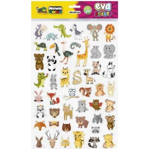 Nova Color  Karışık Şekilli Eva Sticker 20 x 30 cm