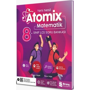 Branş Akademi 8.Sınıf Lgs Atomix Matematik 6 Deneme 2019