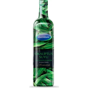 Okaliptüs Suyu Aromatik 1 Litre Cam Şişede Doğal ve Saf İçerik