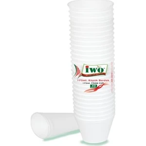 Hepsi Dahice İWO 40 Adet 175 ml EPS Köpük Bardak