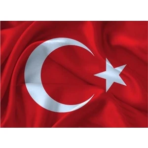 Kale Bayrak Alpaka Türk Bayrağı 50 x 75 cm