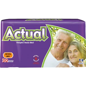 Large 30'lu Belbantlı Hasta Bezi 4 Paket