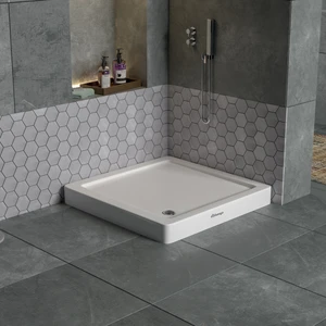 Dbbanyo Kare Monoblok Duş Teknesi 80*80*11 cm