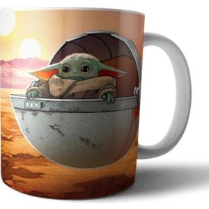 Baby Yoda / The Mandalorian / Star Wars Kupa Bardak Model 18