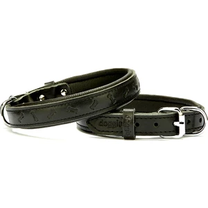 Konforlu El Yapımı Kemik Desenli Köpek Boyun Tasması