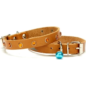 El Yapımı Taşlı Kedi Boyun Tasması