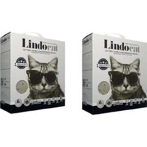 Lindo Cat Premium Active Karbonlu Bentonit Kedi Kumu 6 lt x 2 Adet