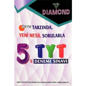 Gür Yayınları TYT 5 Deneme Diamond Serisi