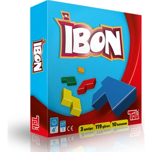 Toli Games Ibon Ahşap Şekil Zeka Oyunu