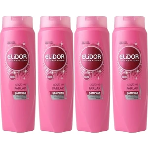 Güçlü ve Parlak Saç Bakım Şampuanı 650 ml X4 Adet