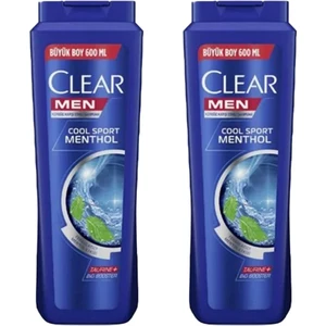 Men Cool Sport Menthol Erkek Şampuan 600 ml X2 Adet
