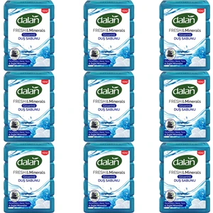 Fresh & Minerals Deniz Tuzu Duş Sabunu 600 gr 9 Paket