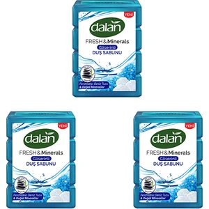 Fresh & Minerals Deniz Tuzu Duş Sabunu 600 gr 3 Paket