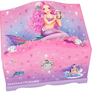 Top Model Mermaid Takı Kutusu - Işıklı