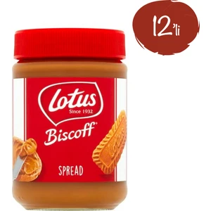 Biscoff Sürülebilir Karamelize Bisküvi Ezmesi 400 gr  - 12 Paket